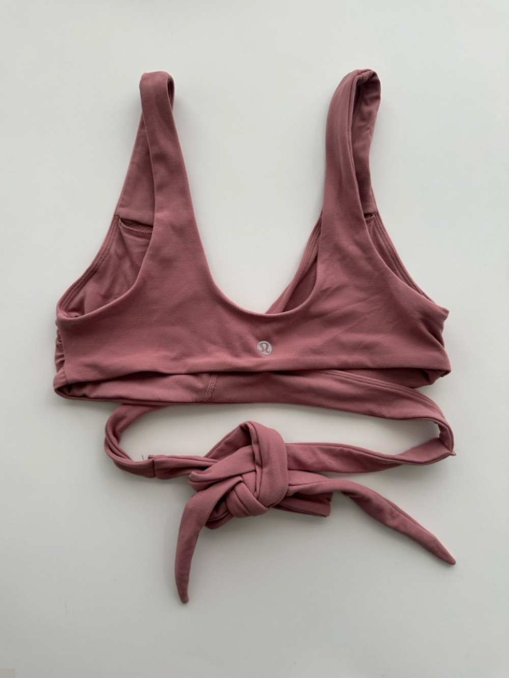 Lululemon Dusty Rose yoga bra